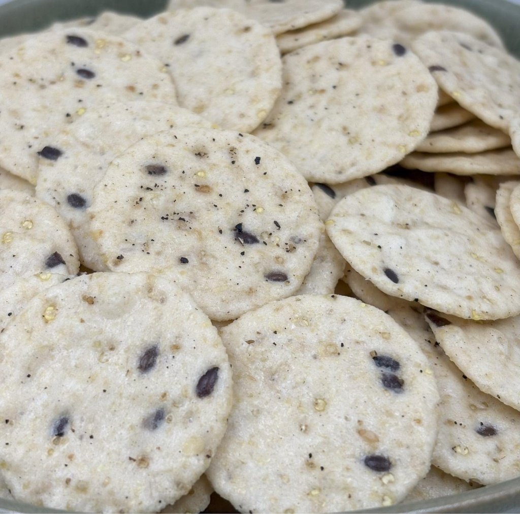 Galletas de Arroz con Sal Marina y Semillas