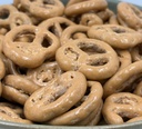 Pretzels con Chocolate, Caramelo y Sal Marina