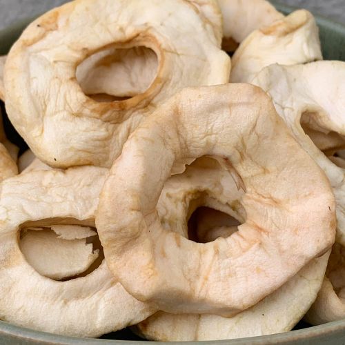Manzana Deshidratada sin Azúcar