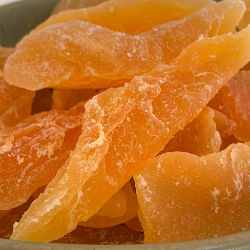 Melón Deshidratado con Azúcar