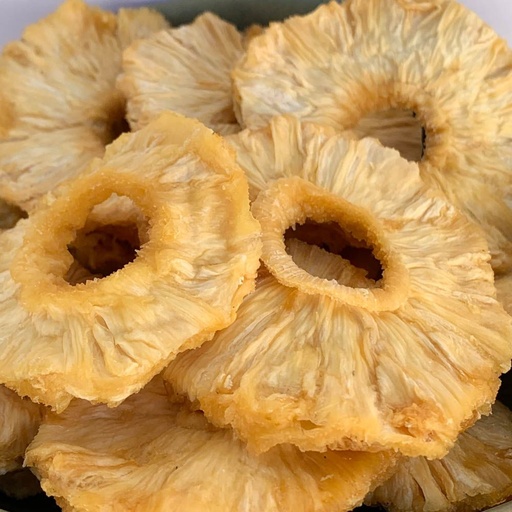Piña Deshidratada sin Azúcar