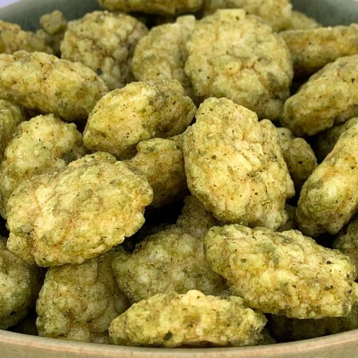 Galletas de Arroz con Curry Verde